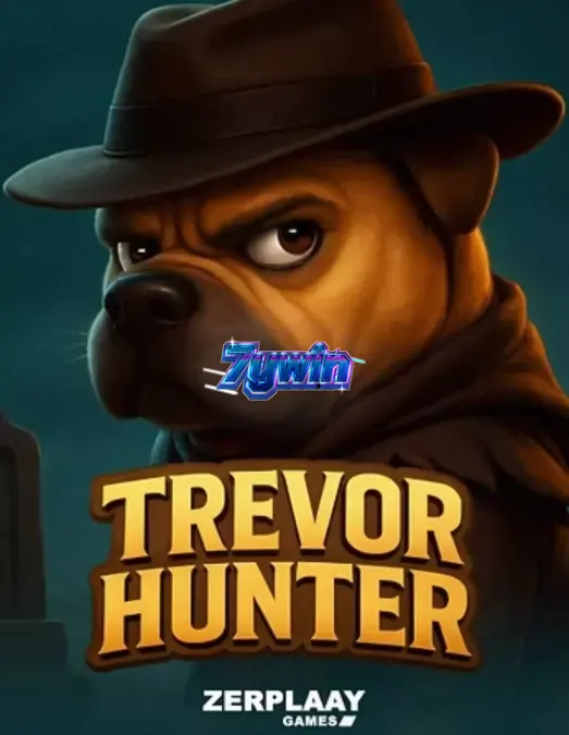 Trevor Hunter slot com tema de cemitério e personagem Shar Pei